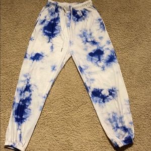 tie dye sweatpants